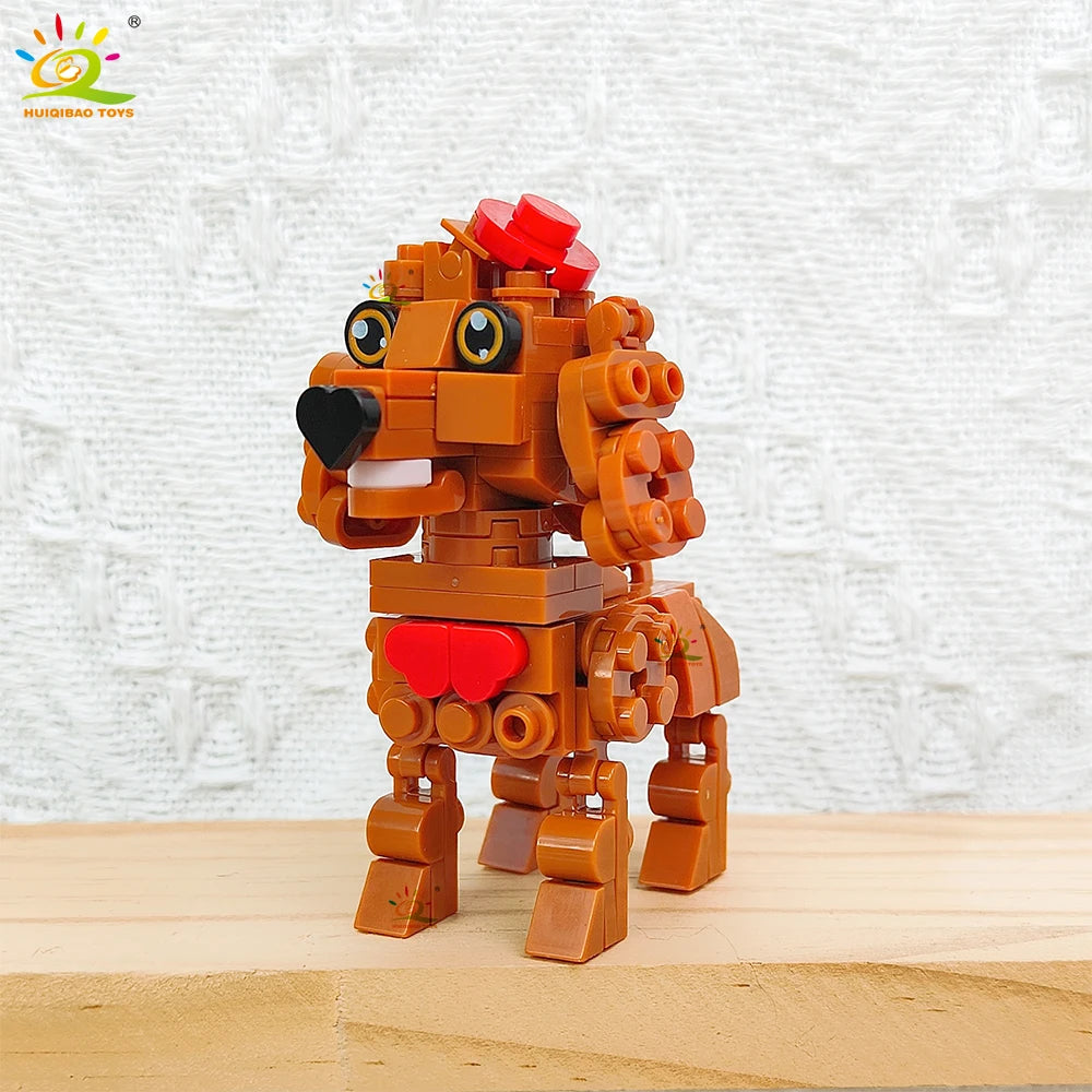PENDRA Dog Amimal Micro Building Set