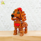 PENDRA Dog Amimal Micro Building Set