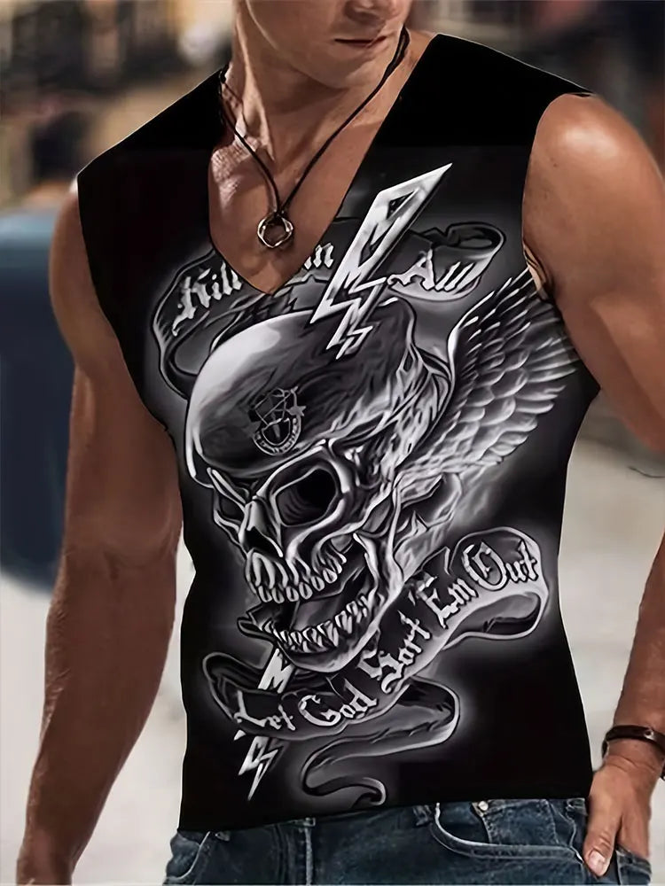 PENDRA Eagle Sleeveless Everyday T-Shirt
