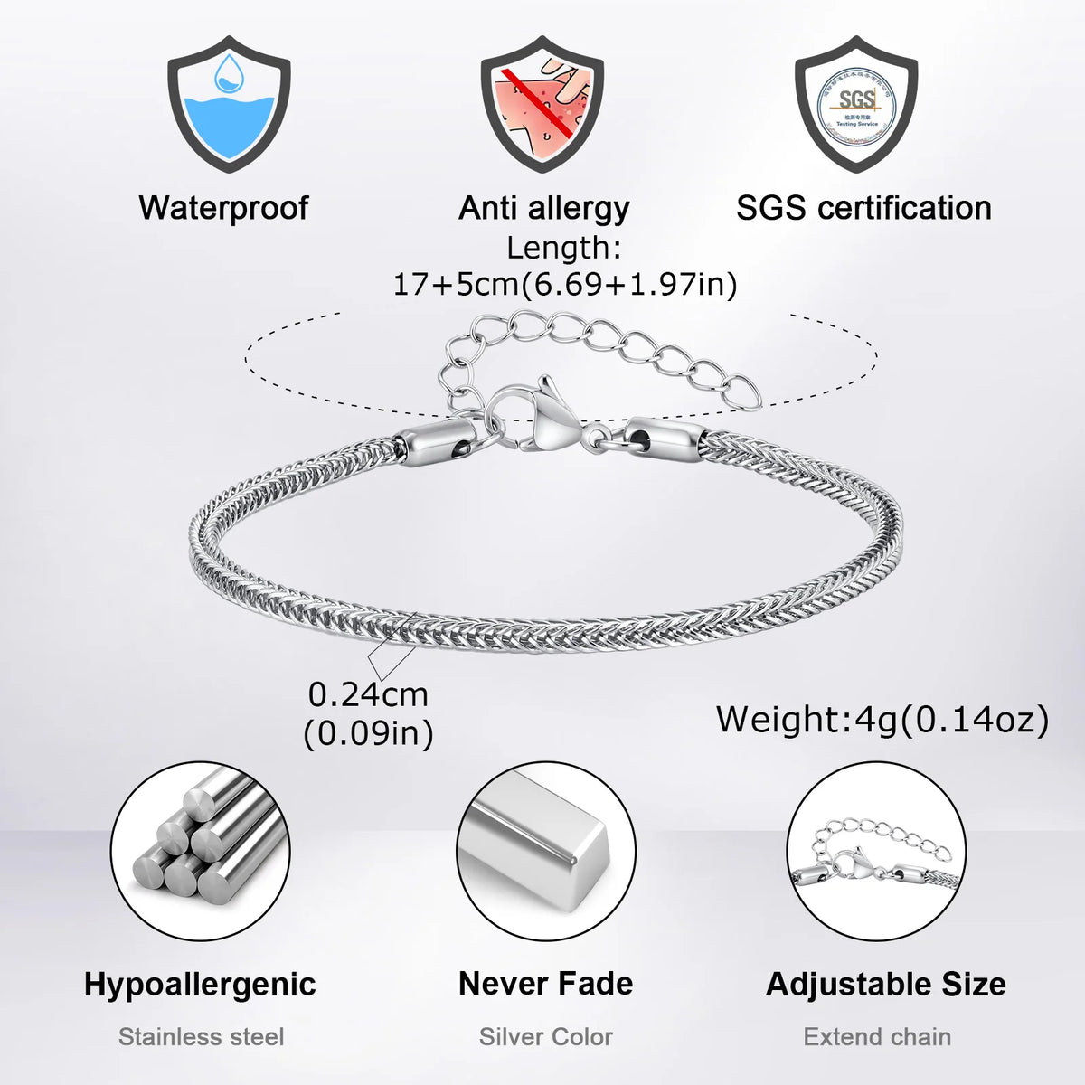 PENDRA Link Thin Fox Bracelet