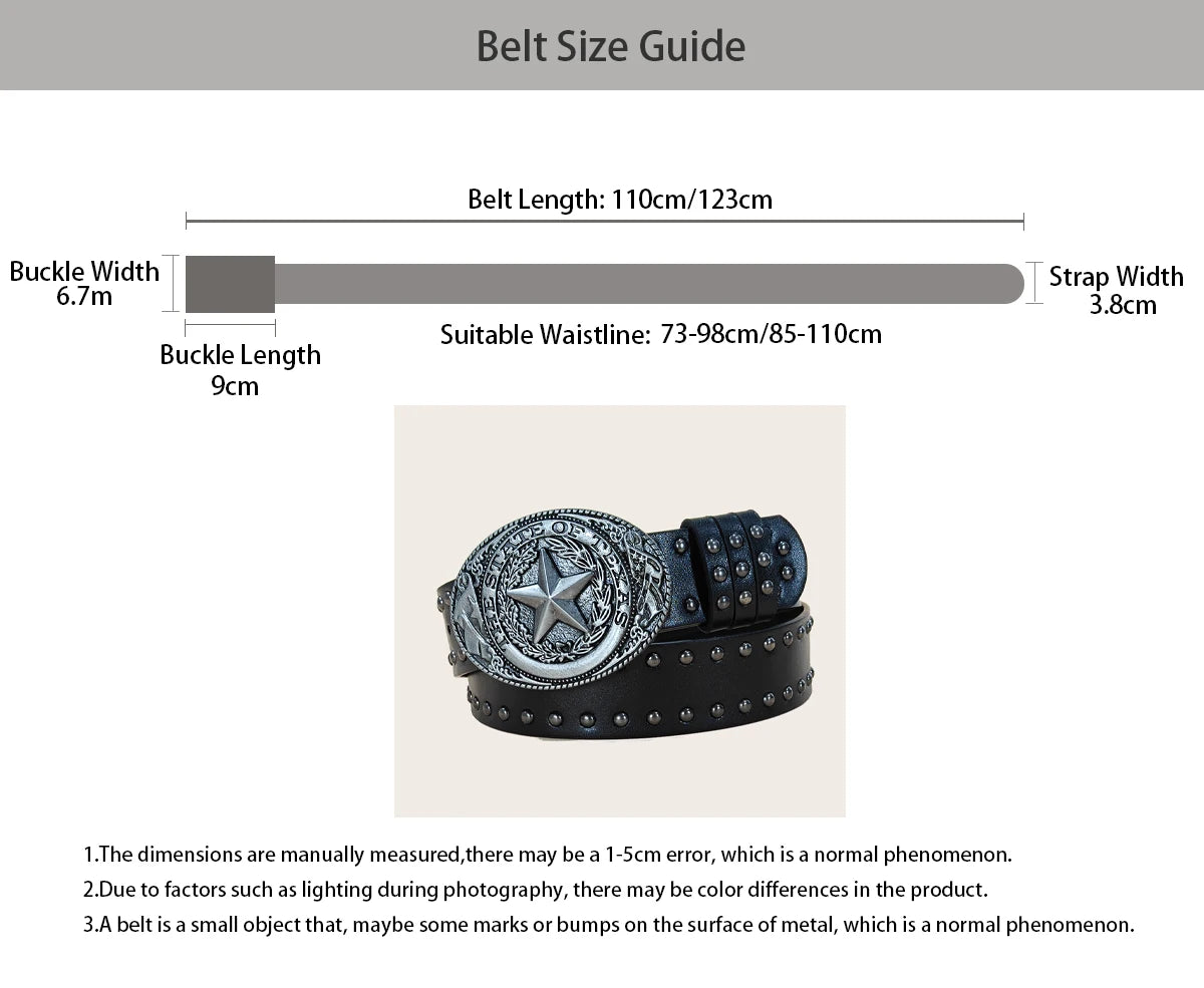 PENDRA Noraelle Rivet Studded Luxury Belt