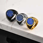 PENDRA Nerivion Natural Stone Ring