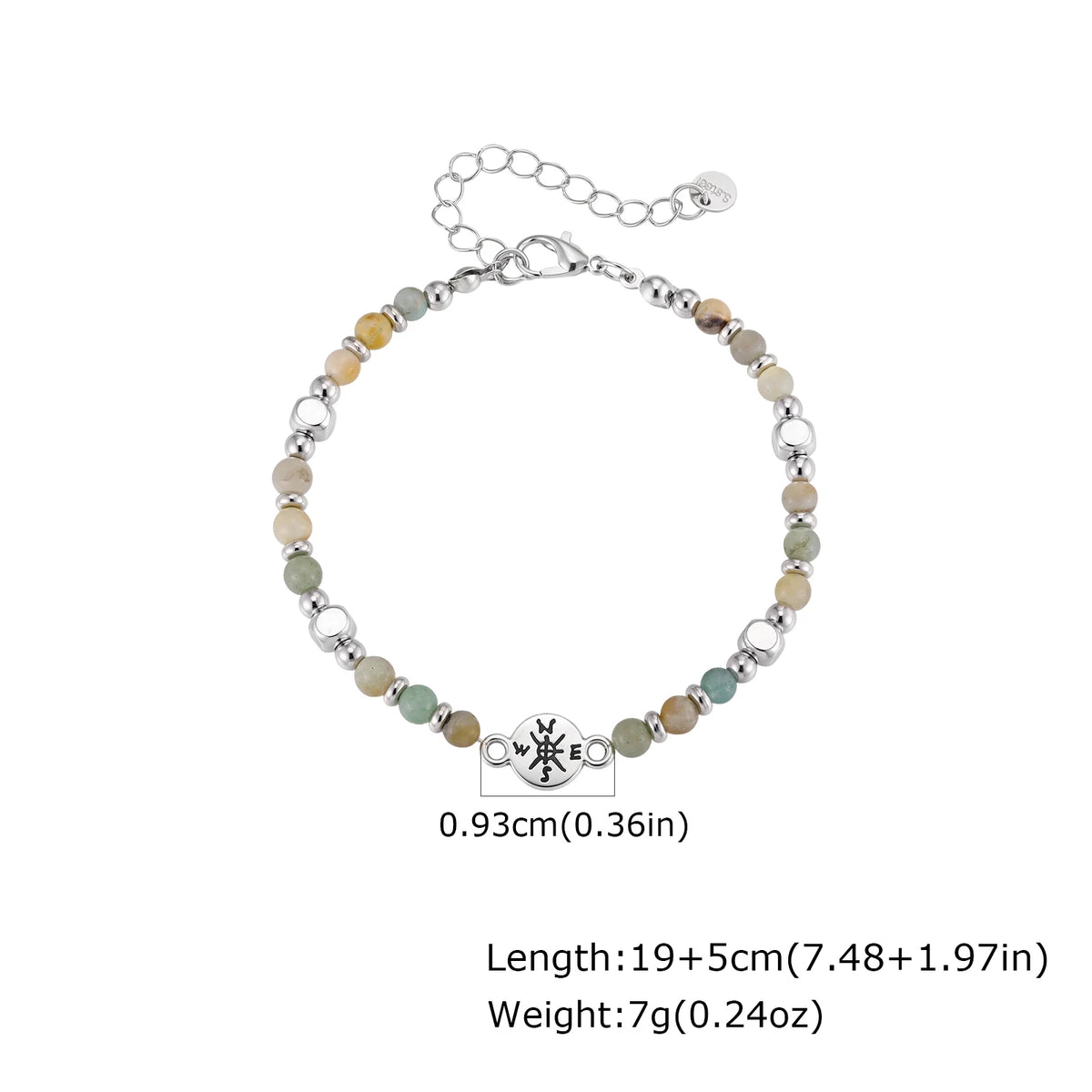 PENDRA Compass Beaded Bracelet