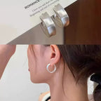 PENDRA Geometry Sterling Silver 7 Earrings