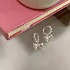 PENDRA Hoop Sterling Silver 2 Earrings