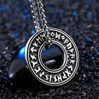 PENDRA Rune Gold Futhark Necklace