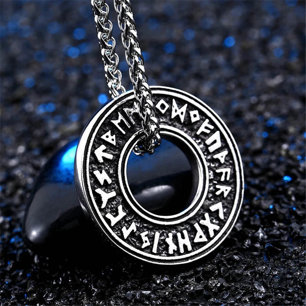 PENDRA Rune Gold Futhark Necklace
