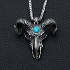 PENDRA Vikingcrest Stainless Steel Viking Ring
