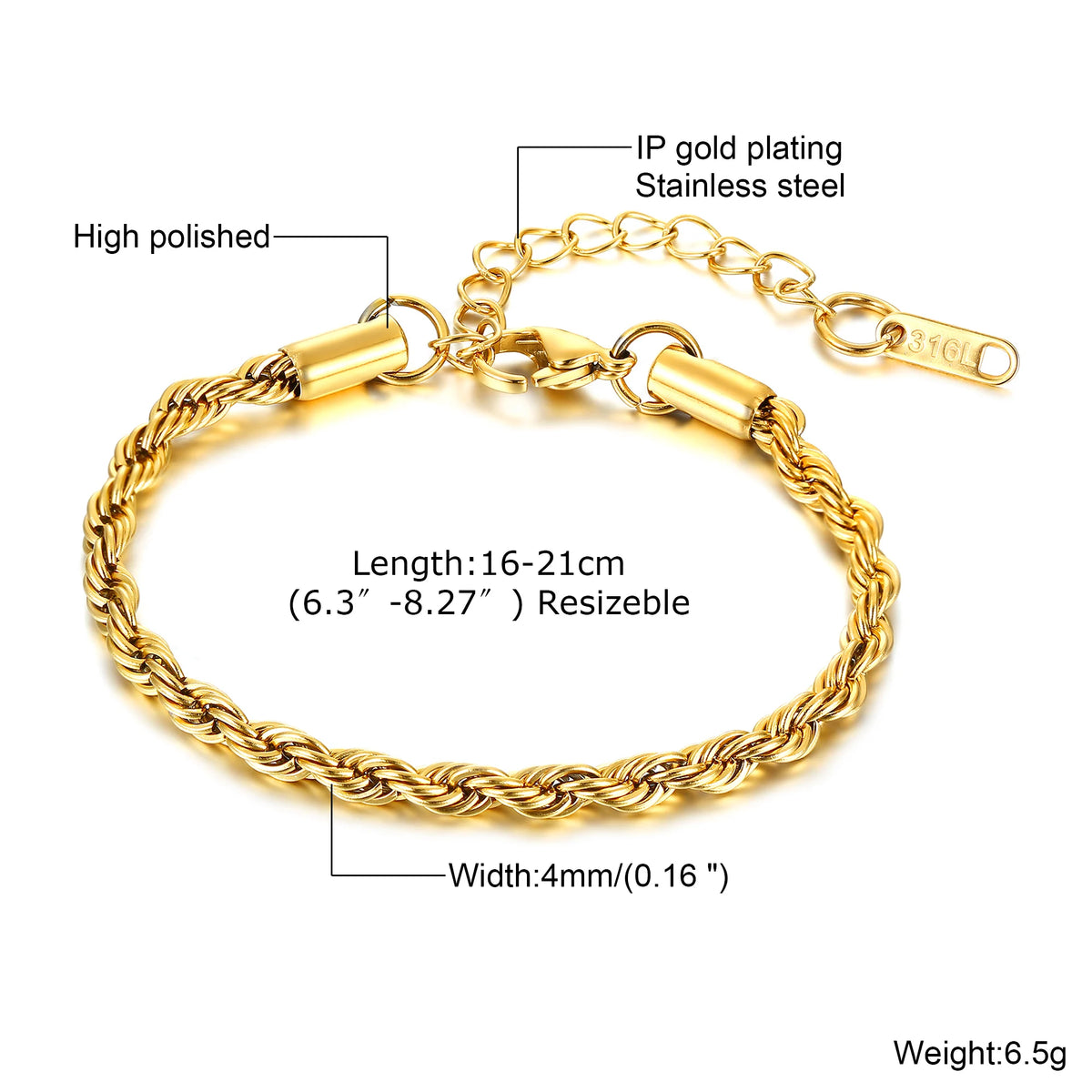 PENDRA Gold Bracelet Bracelet