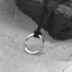 PENDRA Mobius Black Pendant Necklace