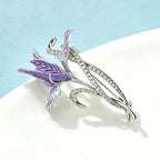 PENDRA Orchidelle Beautiful Orchid Flower Brooch