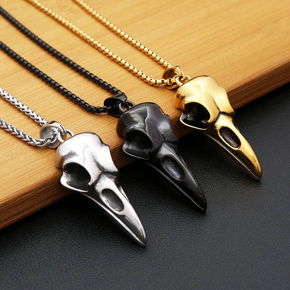 PENDRA Ravenodin Viking Raven Pendant Necklace