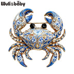 PENDRA Cute Crab Brooch