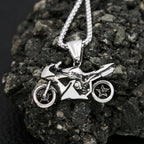 PENDRA Motorguard Vintage Motorcycle Pendant