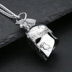 PENDRA Spartanhelm 3D Stainless Steel Spartan Helmet Pendant