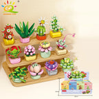 PENDRA Succulent Potted Floral Building Set