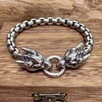 PENDRA Dragon Vintage Steel Bracelet
