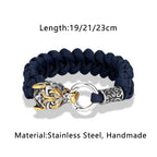 PENDRA Celtic Knot Rune Steel Bracelet