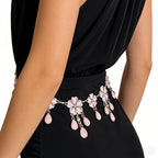 PENDRA Orlaia Floral Boho Waist Chain Belt