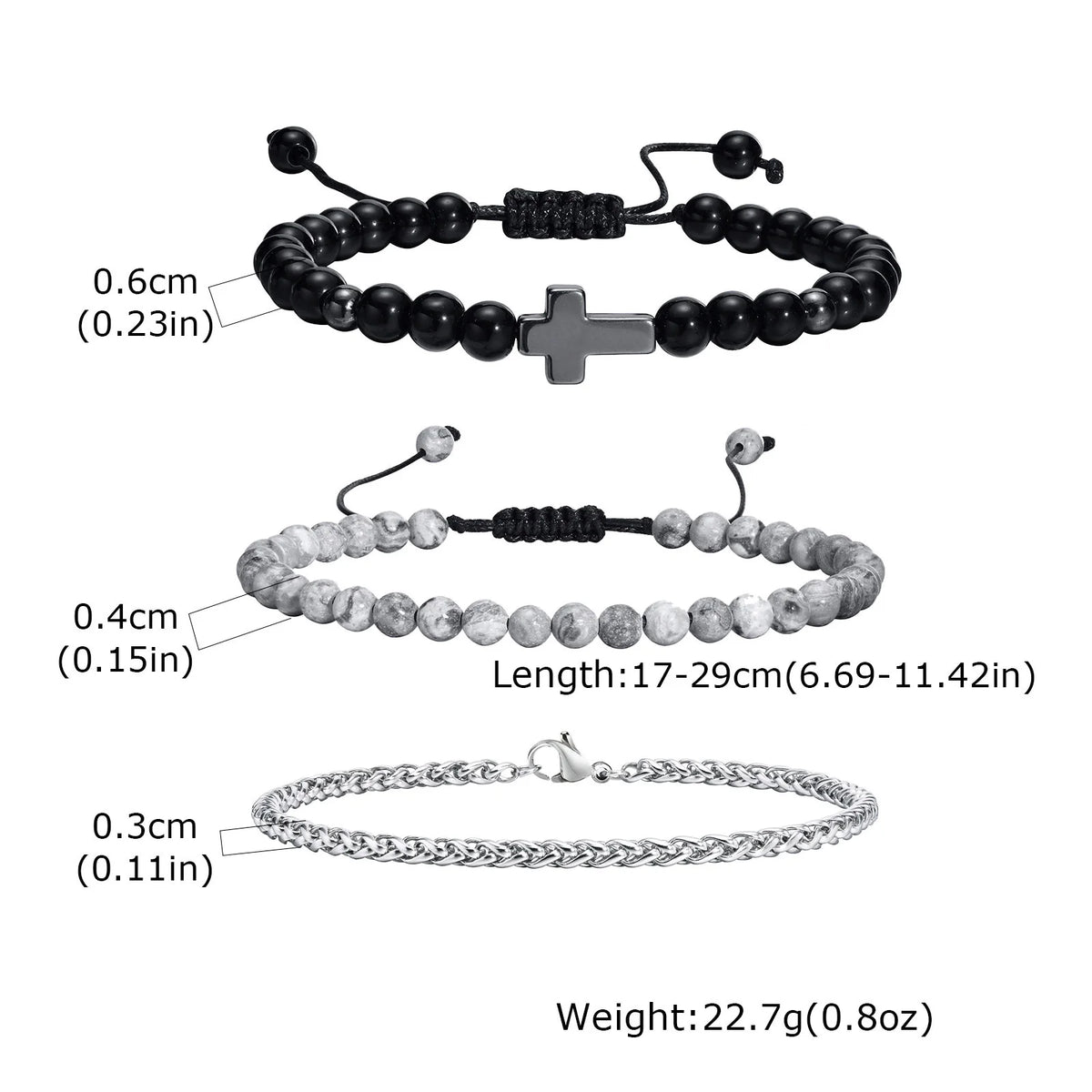 PENDRA Cross Beaded Bracelet