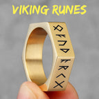 Vintage Nordic Viking Runes Celtic Knot Series Stainless Steel Womens Mens Rings Punk Biker Jewelry Creativity Gift Wholesale