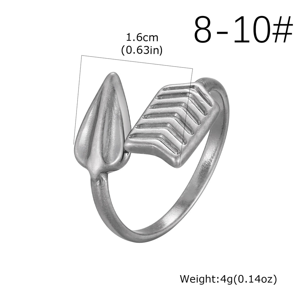 PENDRA Ravdell Arrow Motif Ring
