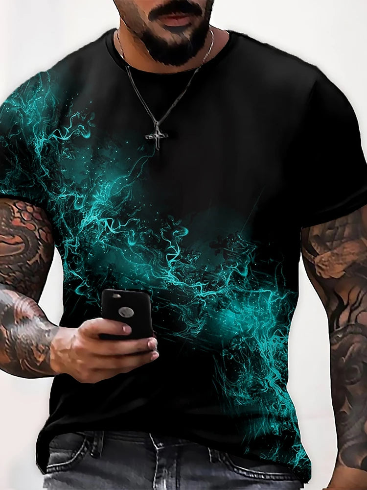 PENDRA Sports Flame Print T-Shirt