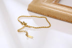 PENDRA Gold Link Bracelet