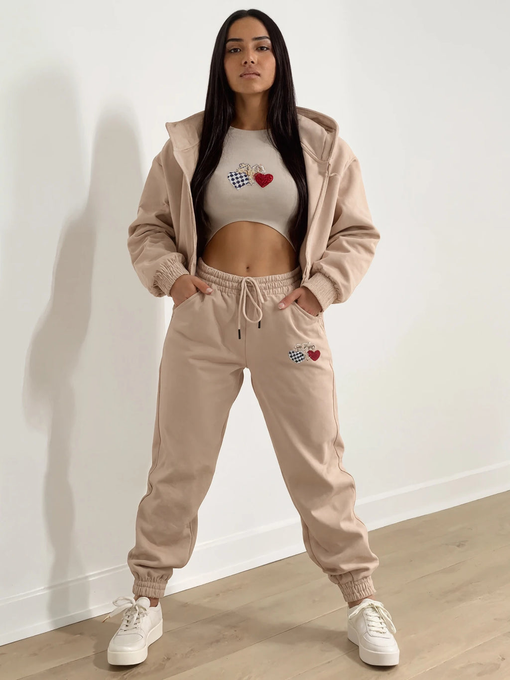 PENDRA Fleece Heart Shaped Jacket