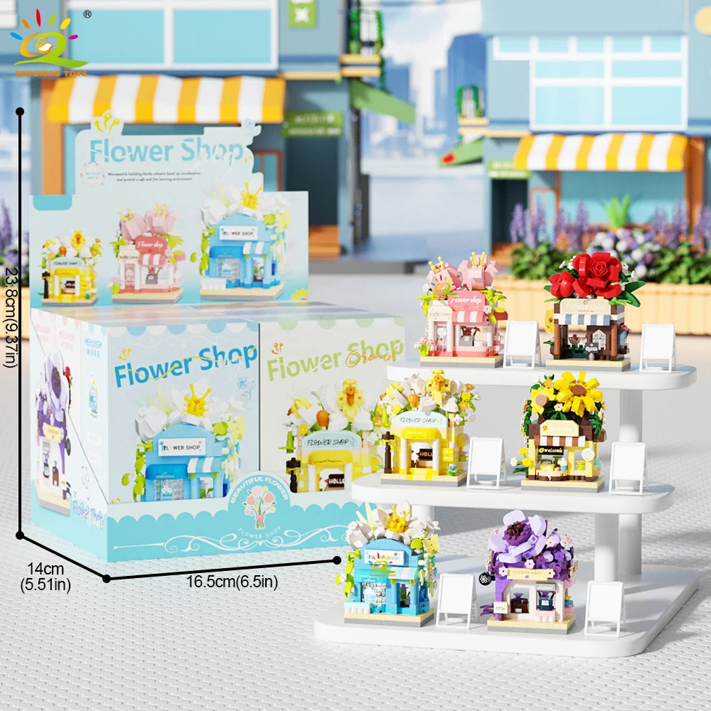 PENDRA Cute Store Micro Building Set