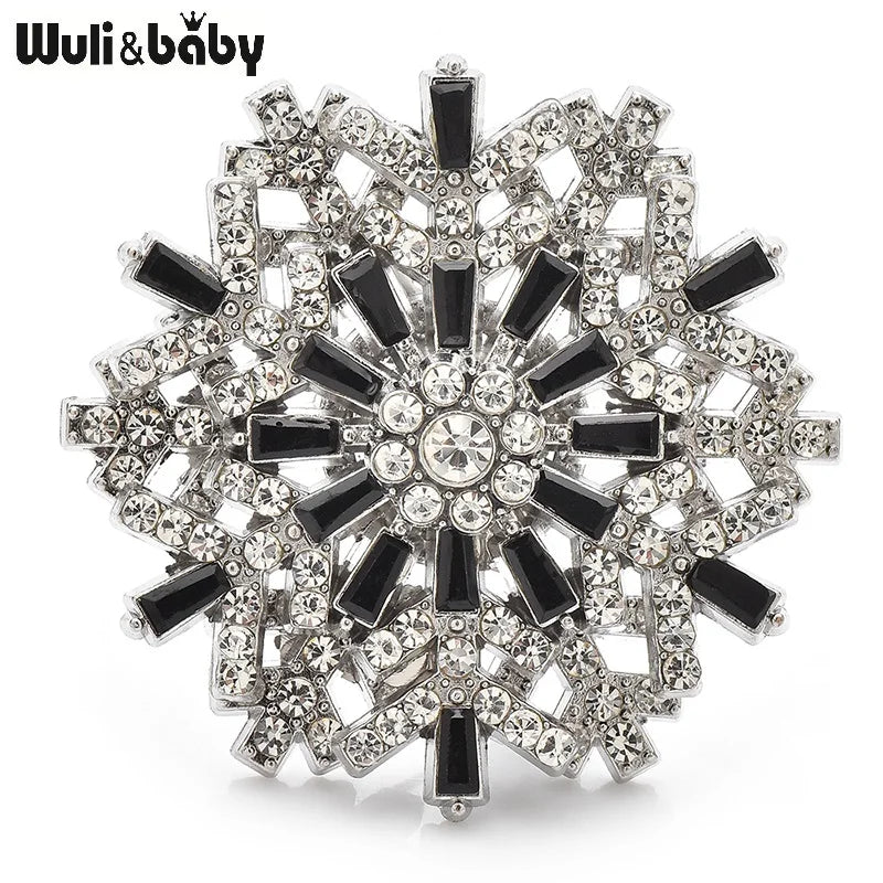 PENDRA Snowelle New Christmas Snowflake Brooch