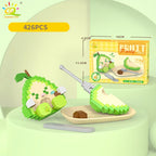 PENDRA Cute Fruit Micro Building Set