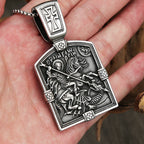 PENDRA Dragonslayer Saint George Dragon Pendant