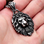 PENDRA Lioncrest Stainless Steel Lion Pendant