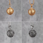 Basketball Mens Long Necklaces Pendants Chain Hip Hop Punk for Boy Male Stainless Steel Jewelry Creativity Gift Wholesale