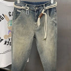 PENDRA End Drawstring Gradual Jeans