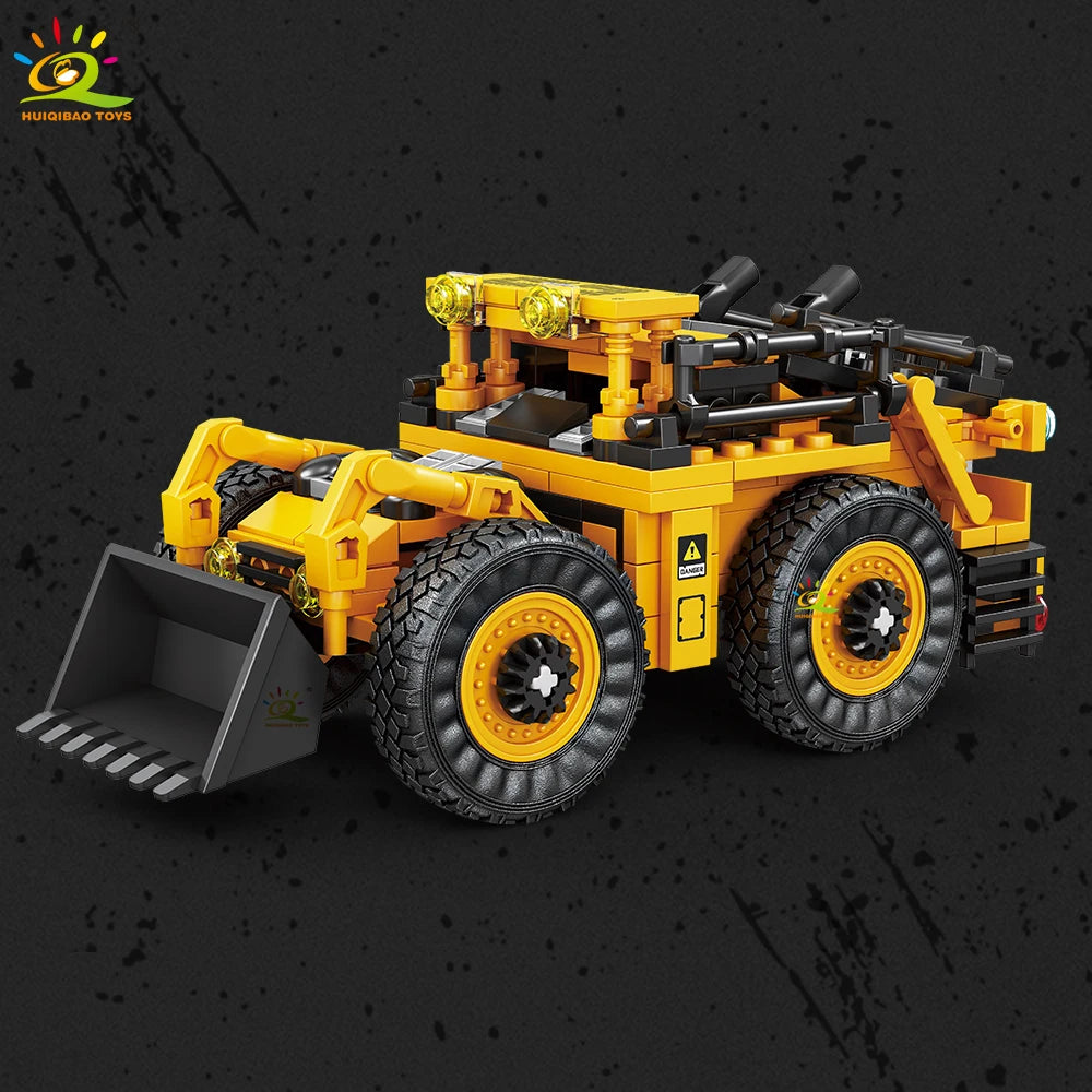 PENDRA Engineering Vehicle Excavator Building Set