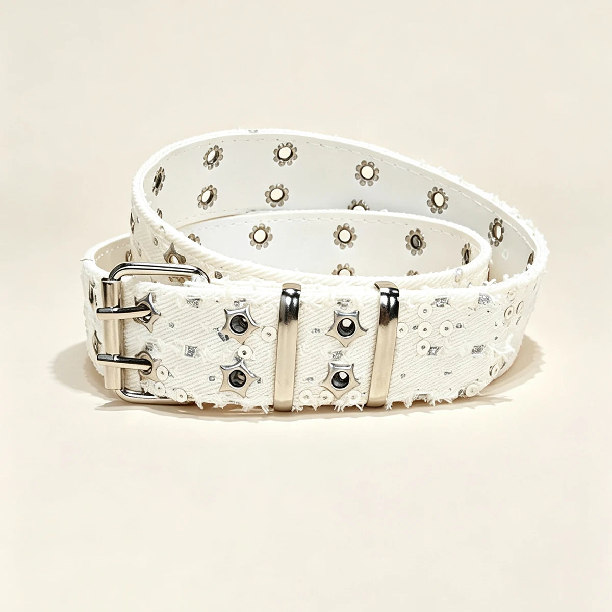 PENDRA Orlaellea Black Pin Buckle Star Luxury Belt
