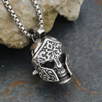 PENDRA Skullpunk Gothic Hip Hop Skull Pendant