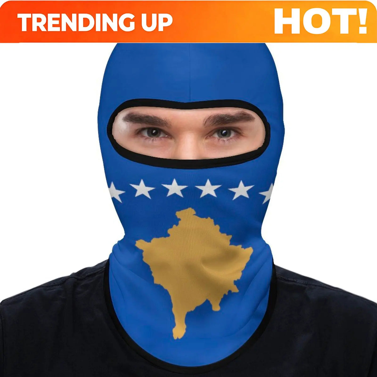 PENDRA Flag Kosovo Sunscreen Mask