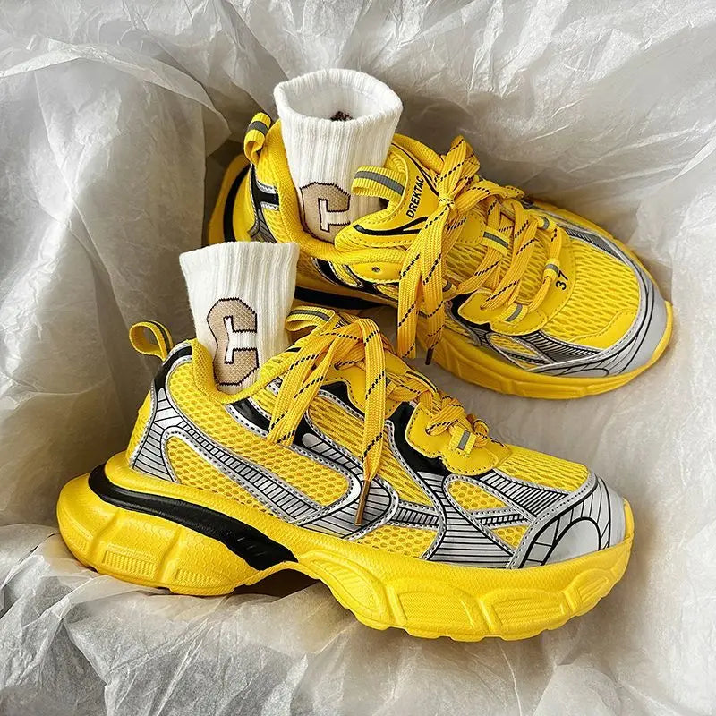PENDRA Goddess Lightning Thick Sneakers