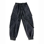 PENDRA Washed Brand Tooling Pants
