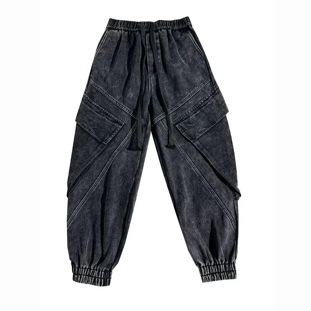 PENDRA Washed Brand Tooling Pants