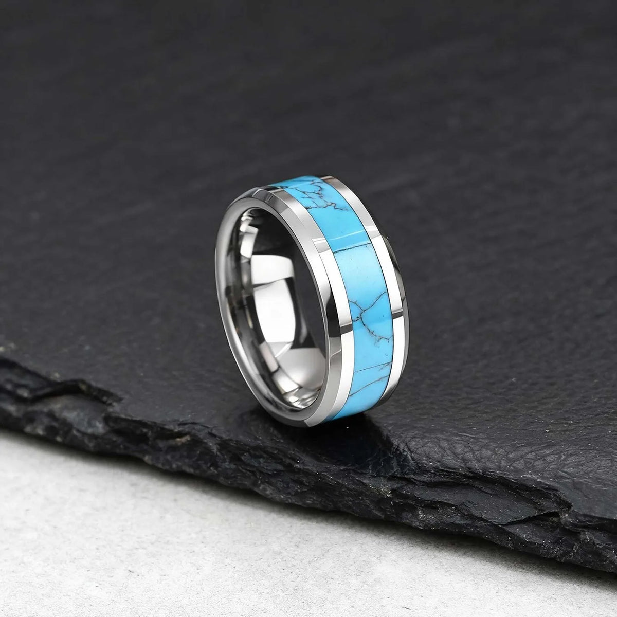 PENDRA Ravzane Natural Stone Ring