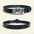 PENDRA Galaorae Black Rivet Studded Luxury Belt