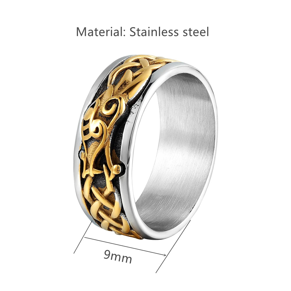 PENDRA Serpent Gold Ring