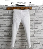 PENDRA Cotton Distressed Streetwear Trousers