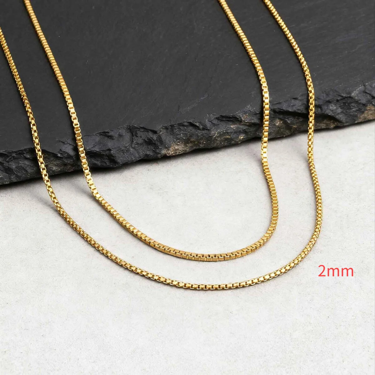 PENDRA Gold Silver Chain Necklace