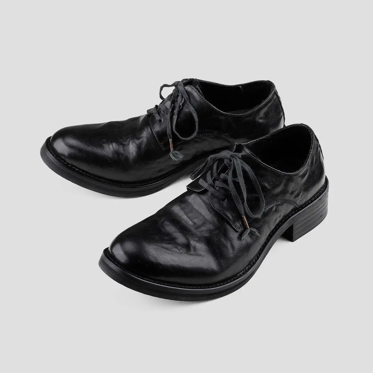 PENDRA Leather Youth Catwalk Shoes