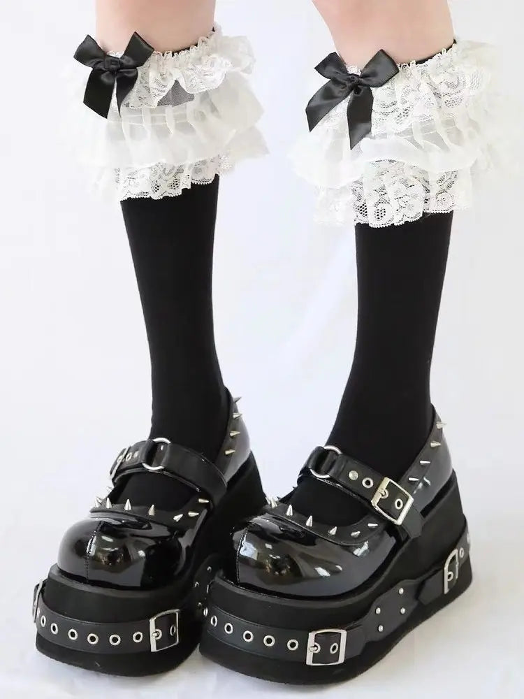 PENDRA Leather Large Size Shoes